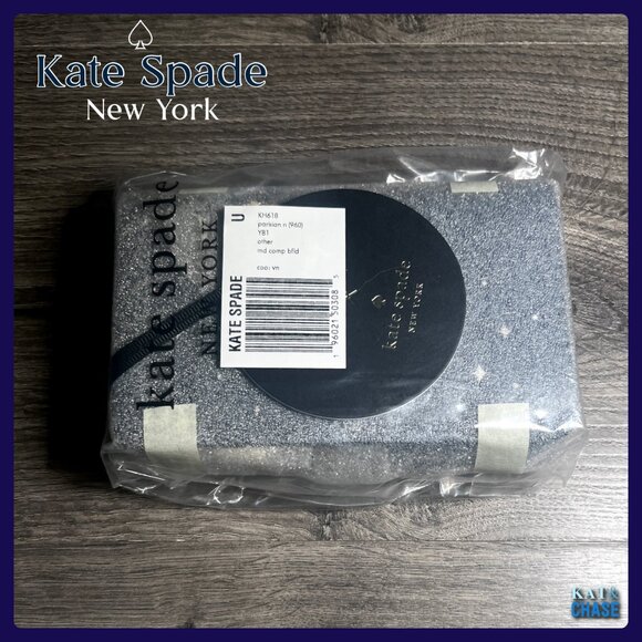 Disney x Kate Spade New York Medium Bifold Wallet KH618 Lady and the Tramp - Picture 3 of 6